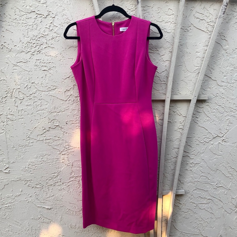 Calvin Klein Fuchsia Dress